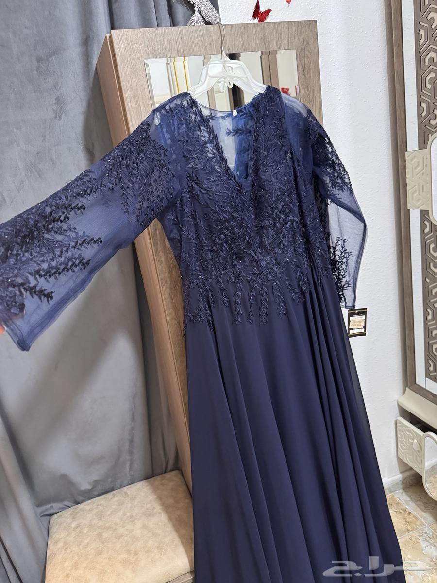 فستان سهره لون كحلي64616369908610111