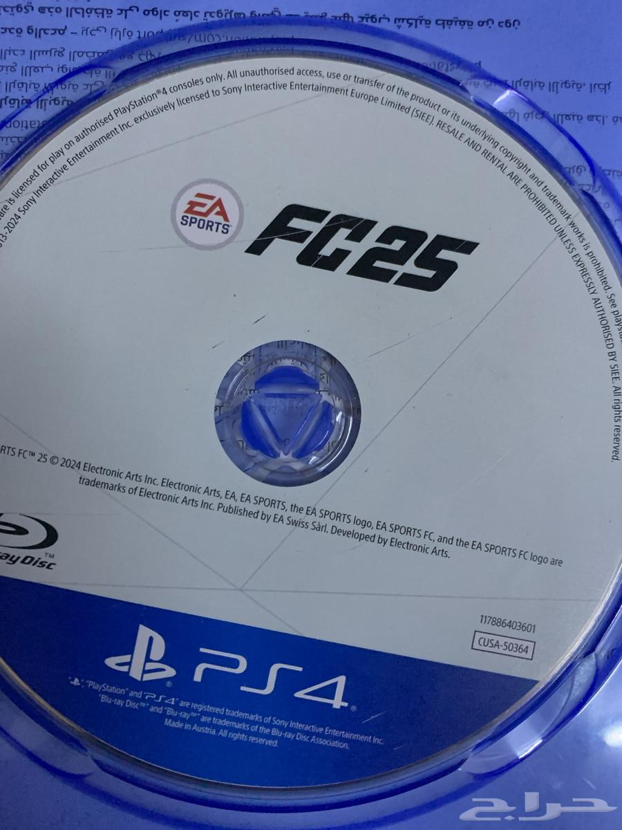 شريط FC25 مستعمل نظيف سعرة90 ريال سعودي64622712575234110