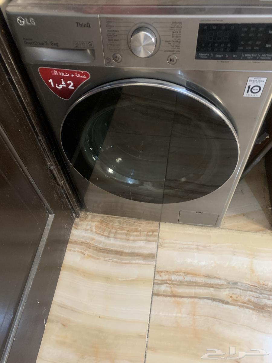 غسالة ملابس 9.6LGكيلو شبه جديده استخدام قليل حد 150064619742375427110