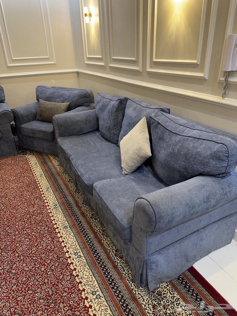 كنب 5 قطع ( 2 مفرد 3 طويلة ) بدون (الطاولات والسجاد)64622376401027113