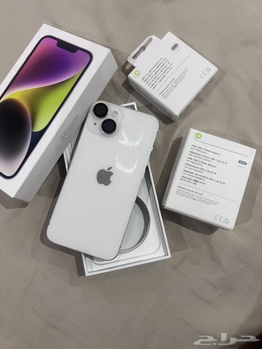 ايفون 14 العادي نظيف جدا64618140364163111