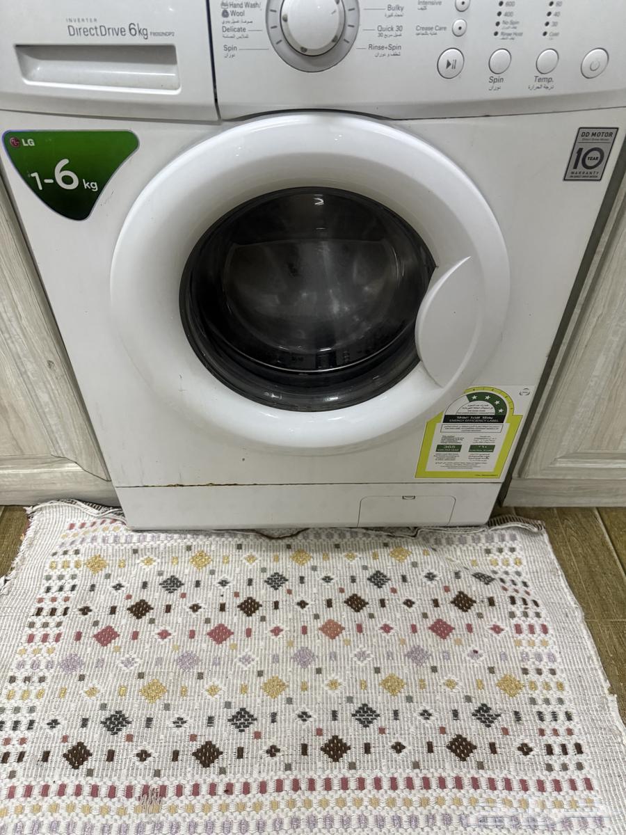 غسالة صحون. وغسالة ملابس الجي 6 كيلو64625429572867111