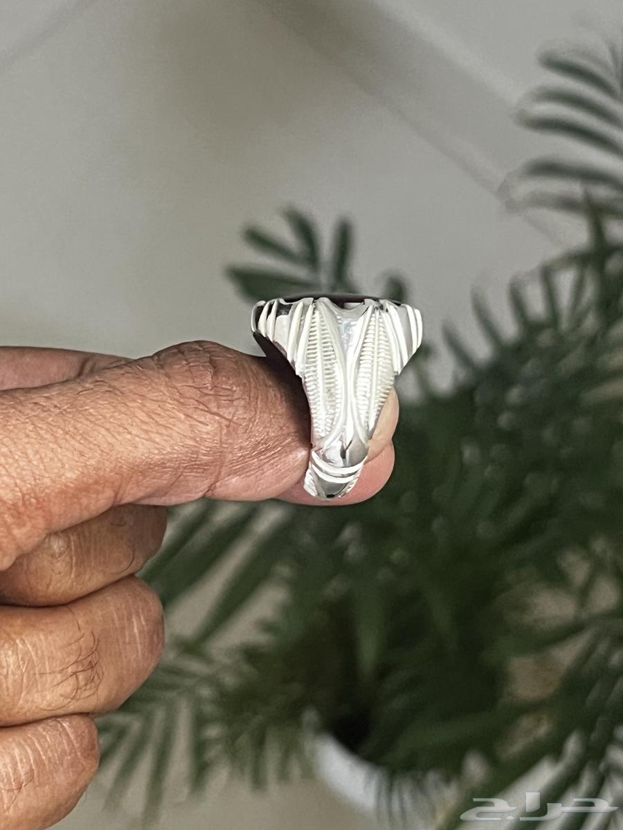 خاتم عقيق احمر رماني ( تم البيع )64622874748929111