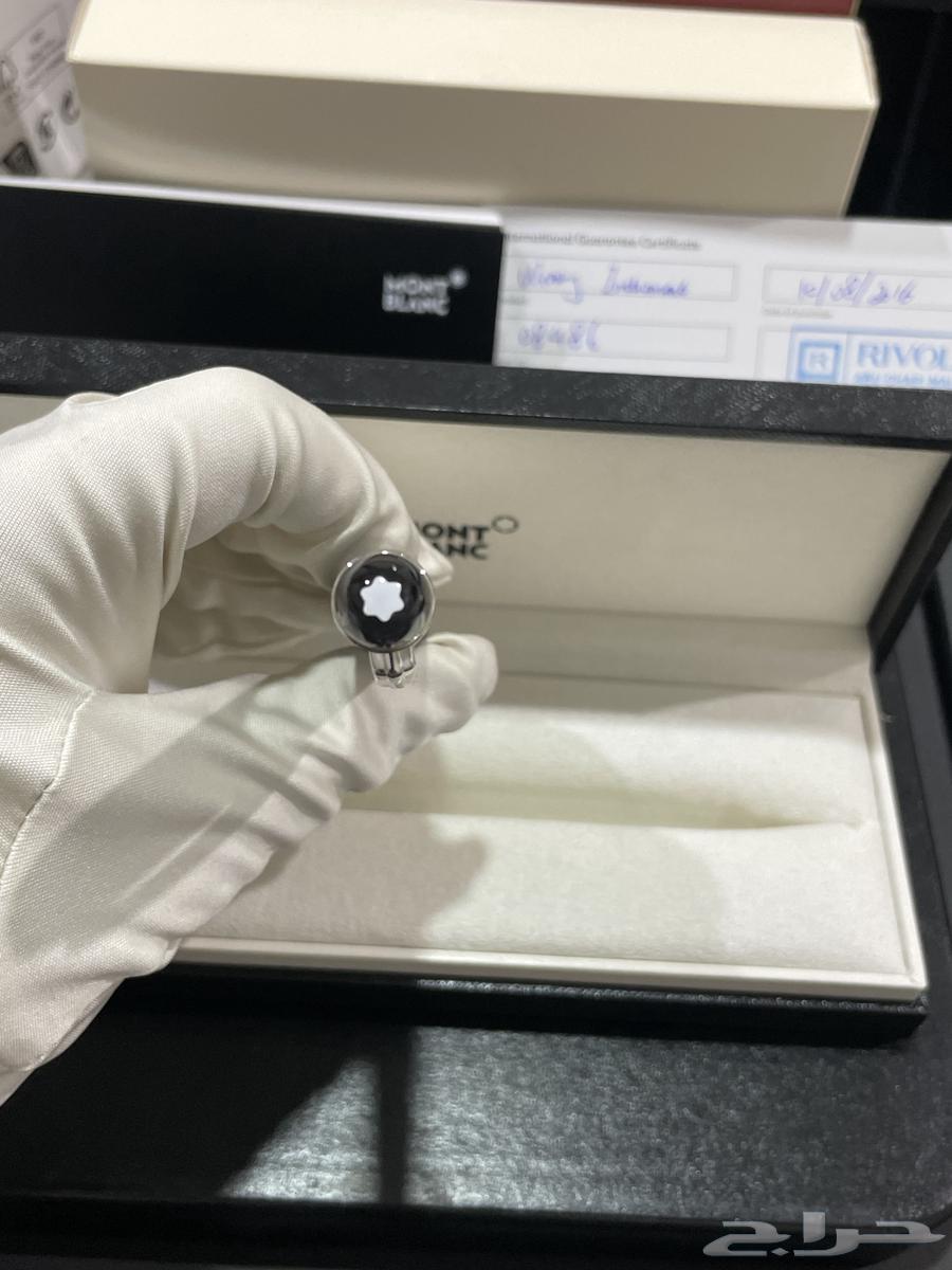 قلم مونت بلانك ستار ووكر قبة بيضاء فر جديد كامل المرفقات64625956529026114