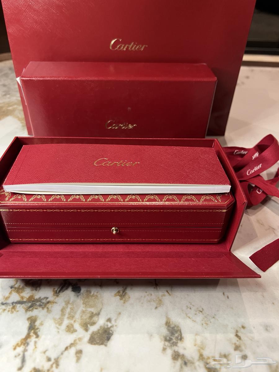 قلم كارتييه حبر جاف (بولبوينت) كامل المرفقات اصلي وجديد64626163914883114