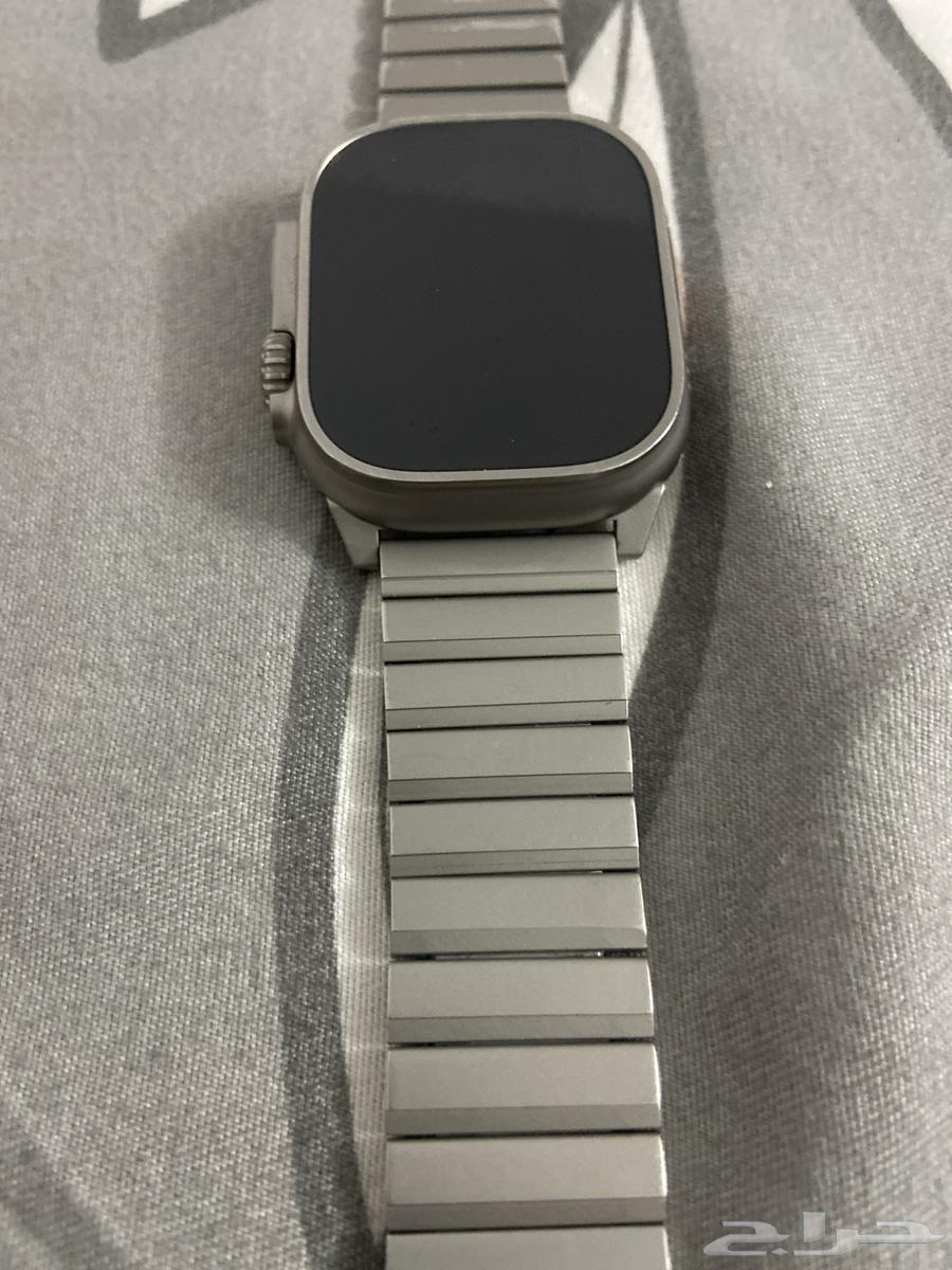 ساعه ابل واتش الترا الااصدار الااول الساعه حالتها ممتازه64624168667778112