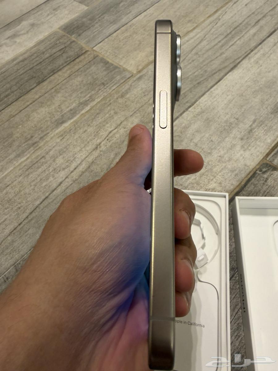 للبيع ايفون 15 برو 1 تيرا تيتانيوم من جرير iPhone 15 Pro 1TB64624058420739111