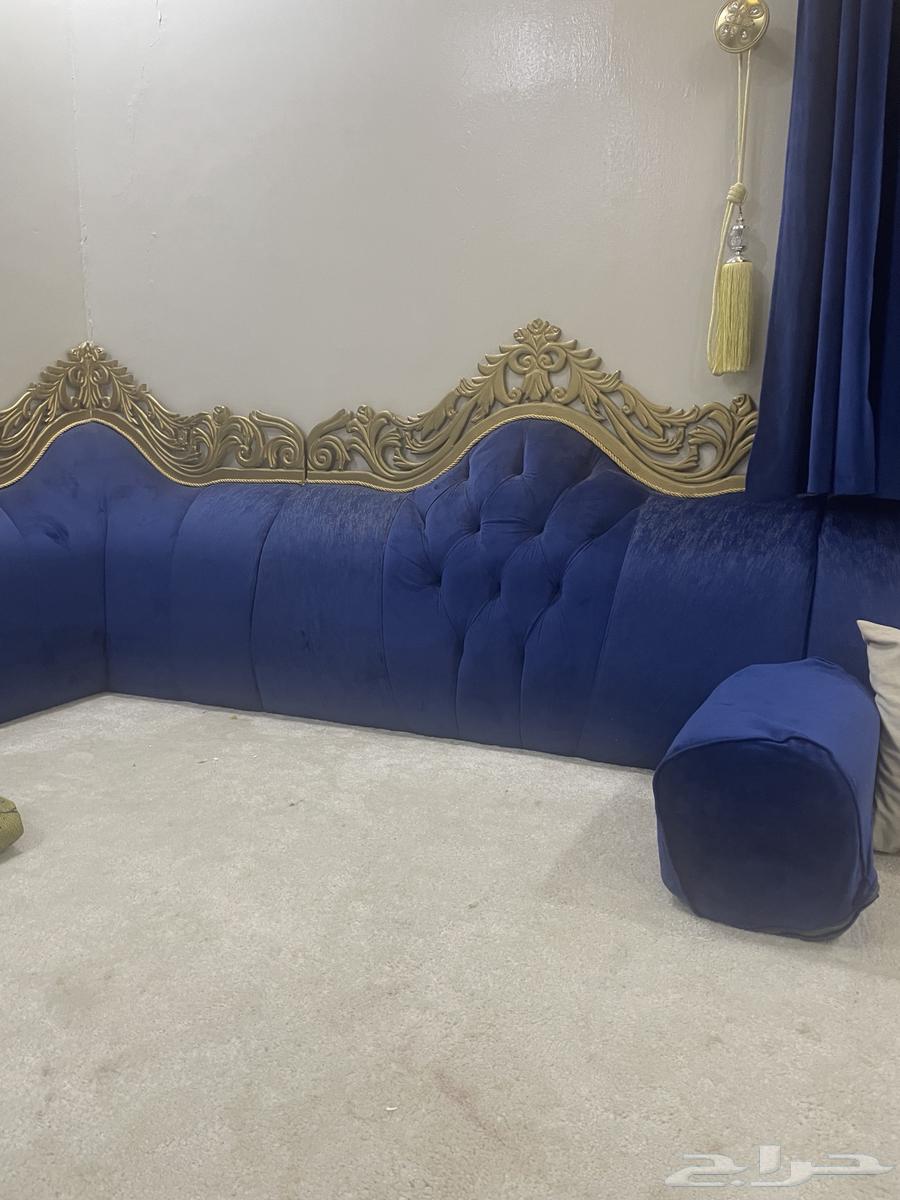 كنب مجلس أخو الجديد مافي اي عيوب 6قطع وثنتين زوايه64618689445763110