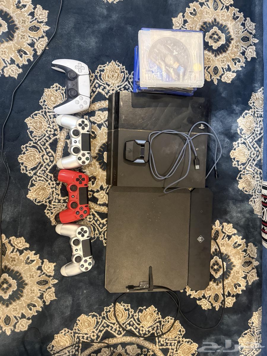 بكج العاب سوني 4 مع جهاز سوني 4 وماوس باد مع شحن لاسلكي64616939613953110