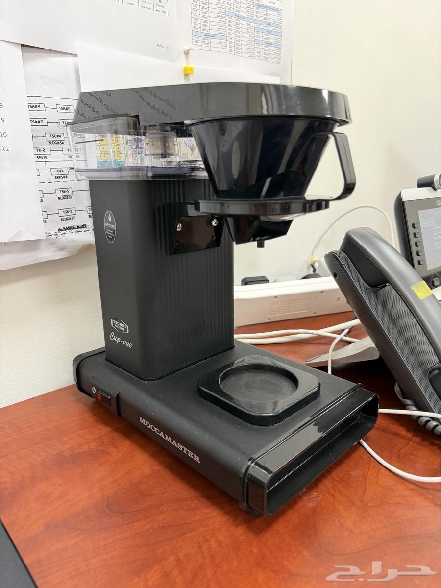 مكينة قهوة سوداء موكاماستر cup one moccamasterc64618789582979110