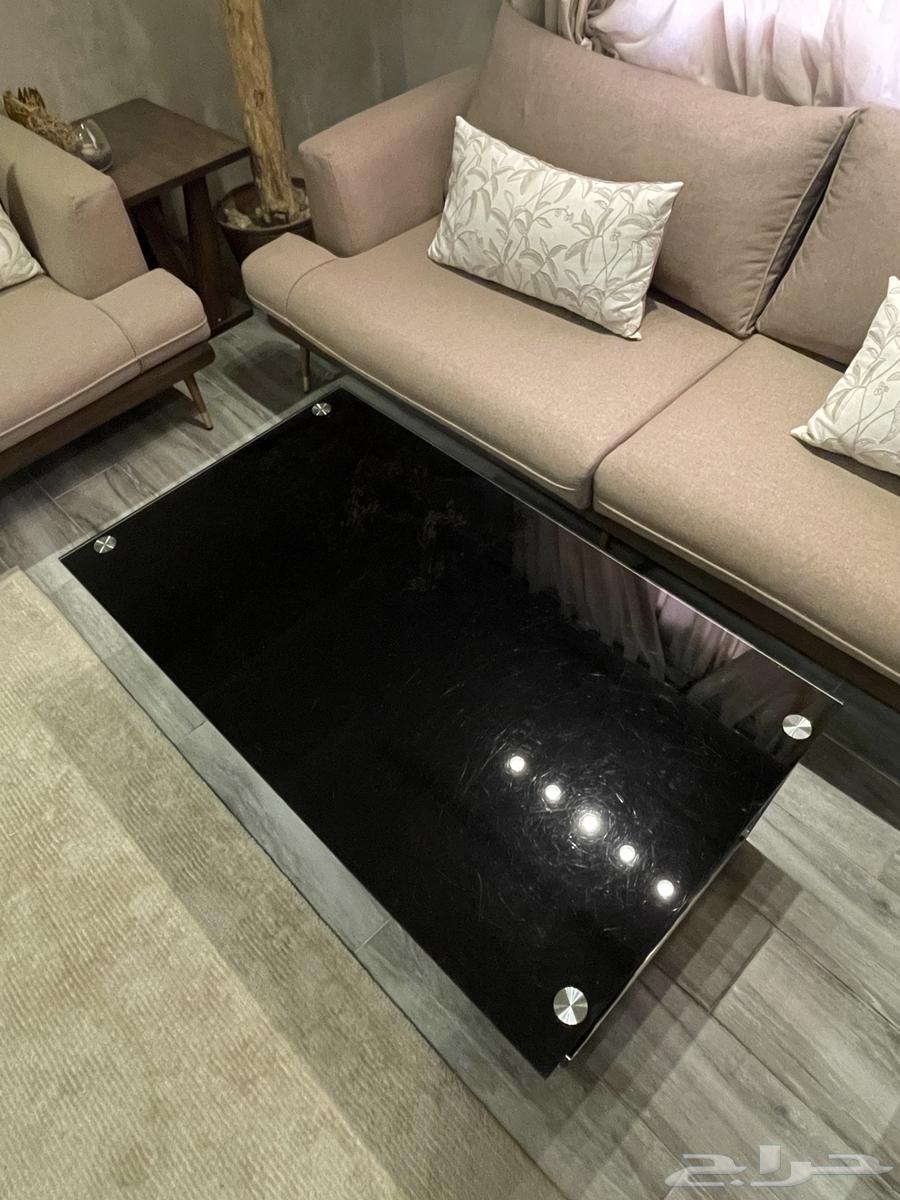 طاولتين قزاز اللون اسود للبيع64620005001218110