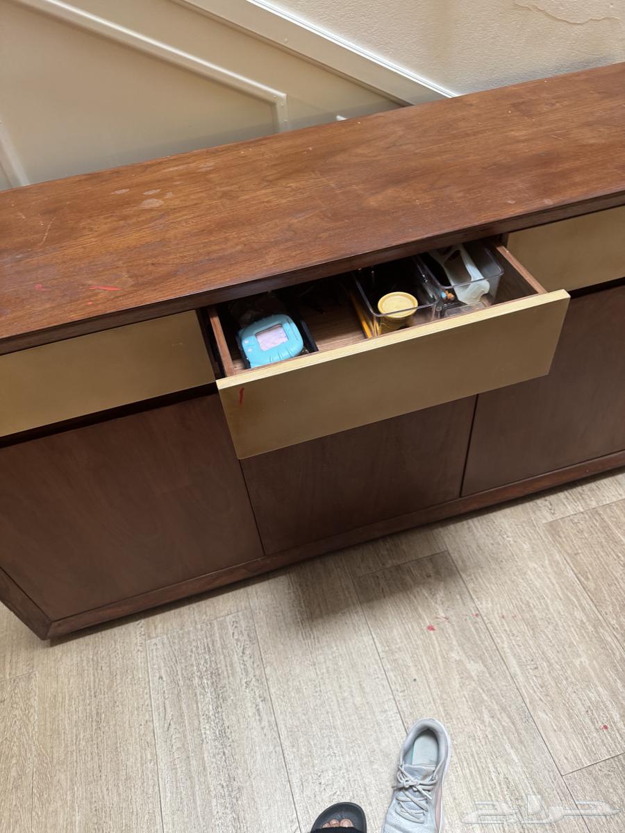 كونسول او طاولة بوفيه خشب كامل من ابيات64620279878019113