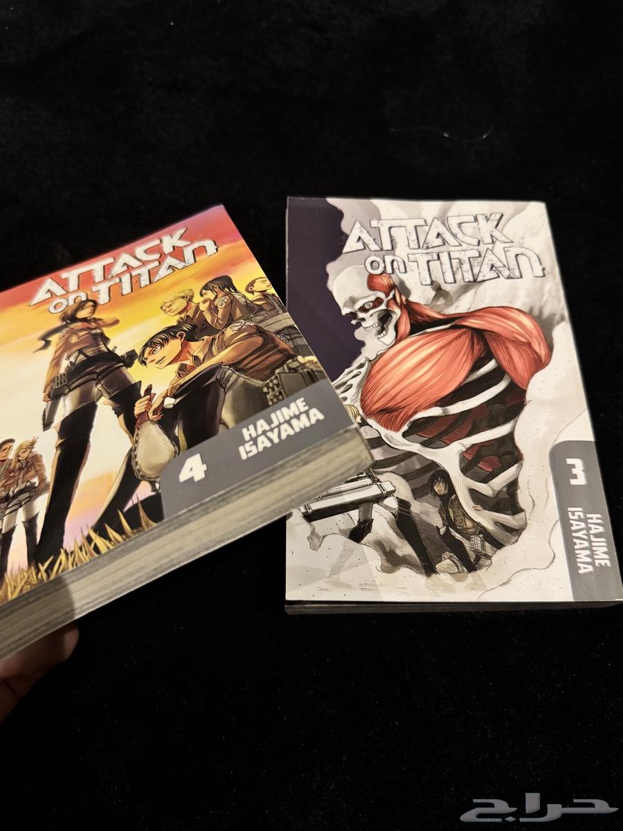 مانجا هجوم العمالقة Volume 3 and 464616443522690111