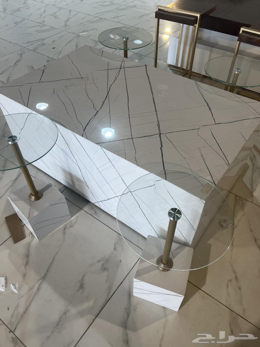 طاولات مجلس جديده تبدا الاسعار من 150 ريال لطقم حتى 450ريال64622103816705112