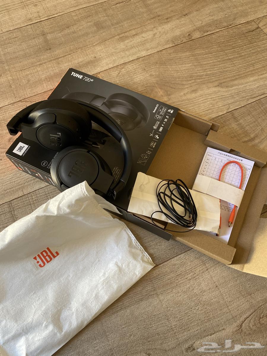 jbl جي بي ال - تيون 720 BT سماعه رأس بلوتوث لاسلكية أسود64620467445249110