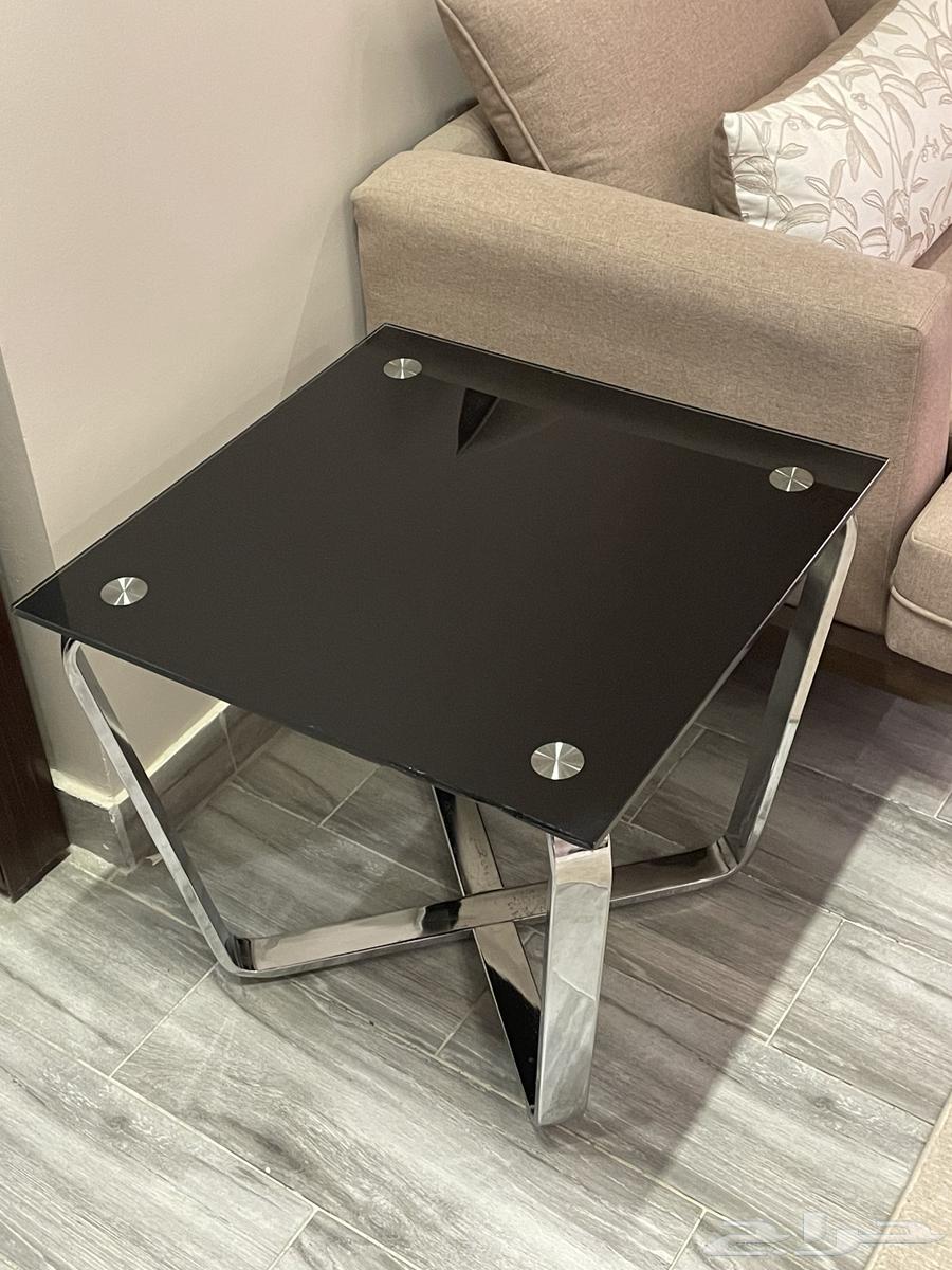 طاولتين قزاز اللون اسود للبيع64620005001218111