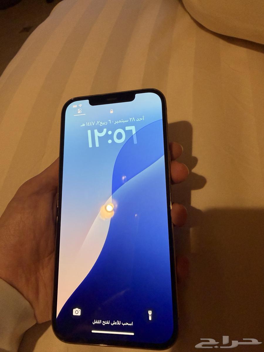 آيفون 12 برو ماكس 256 ذهبي64620129777153111