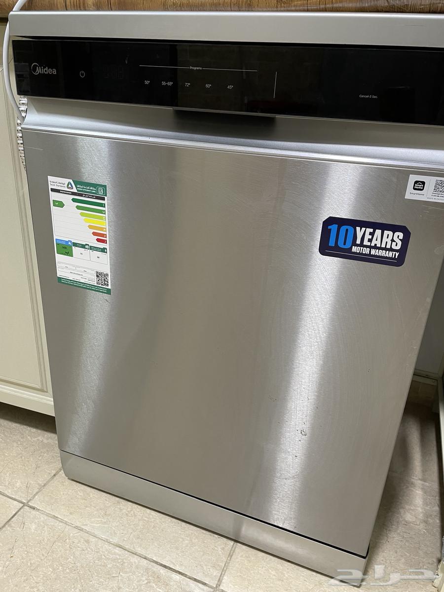 غسالة صحون 10رفوف ميديا جديده مالها اربع شهور اشتريتها210064618028518657110