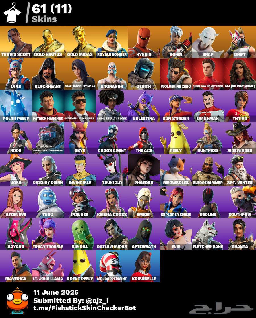 حسابات فورت نايت قويه ونادره للبيع64621505015299111