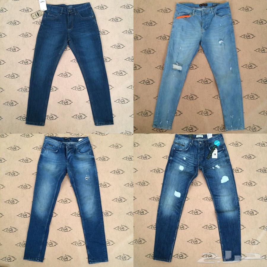 السعر 20 بناطيل جينز رجالي شبابي64617389287426112