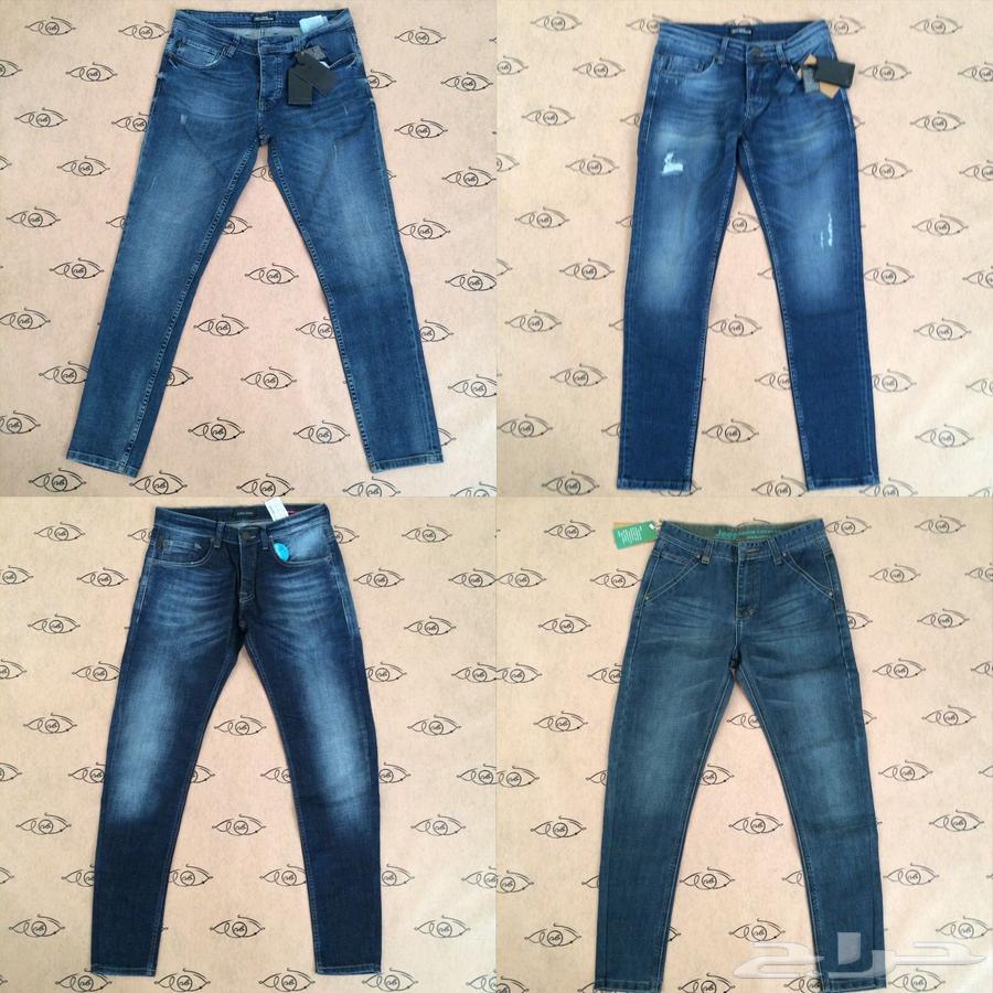 السعر 20 بناطيل جينز رجالي شبابي64617389287426111