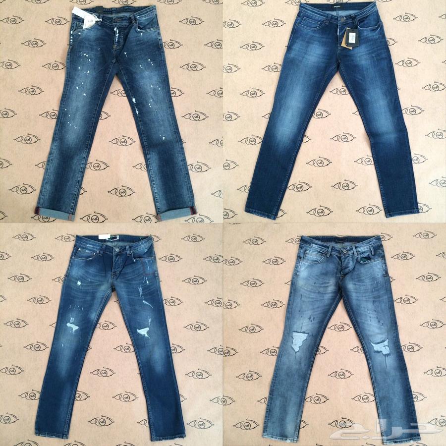 السعر 20 بناطيل جينز رجالي شبابي64617389287426114