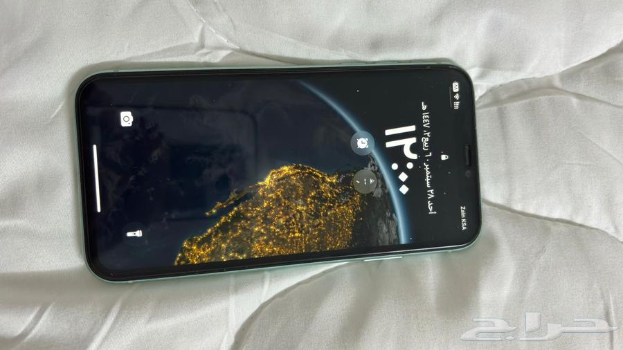 جوال ايفون 11 العادي 128 جيجا   اللون اخضر64619729989890111