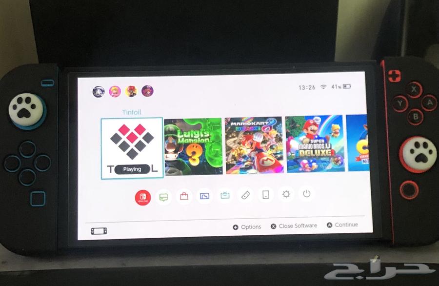 نينتدو سويتش اوليد معدل ( مهكر )64620317264897112