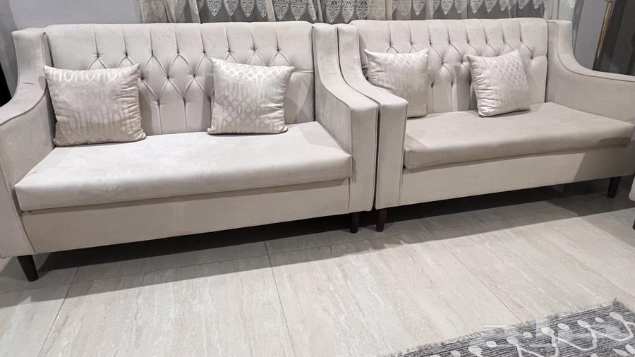 كنب 14 شخص لون بيج   ستارة64623728593282111