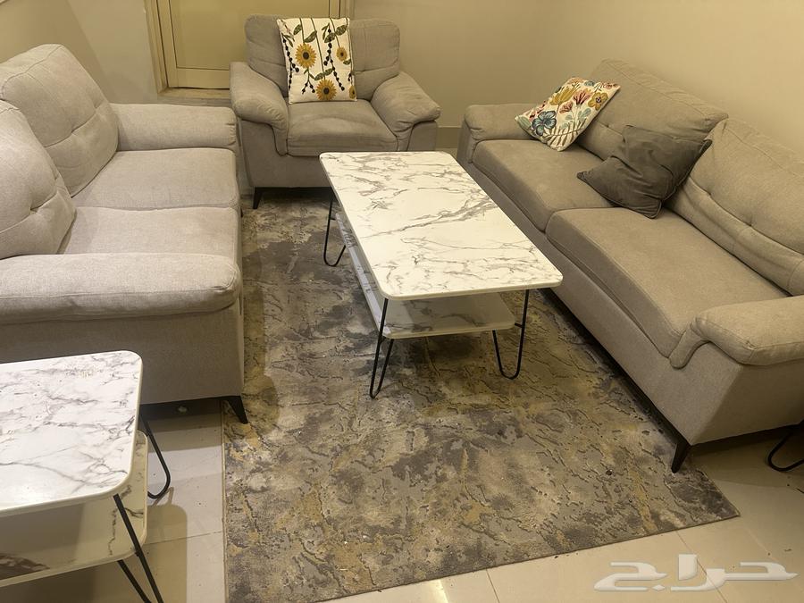 Used Majlis with 3 Tables and Carpet64617750276994110