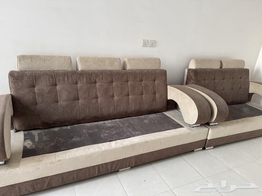 كنب لون بني 4 قطع64620230211201110