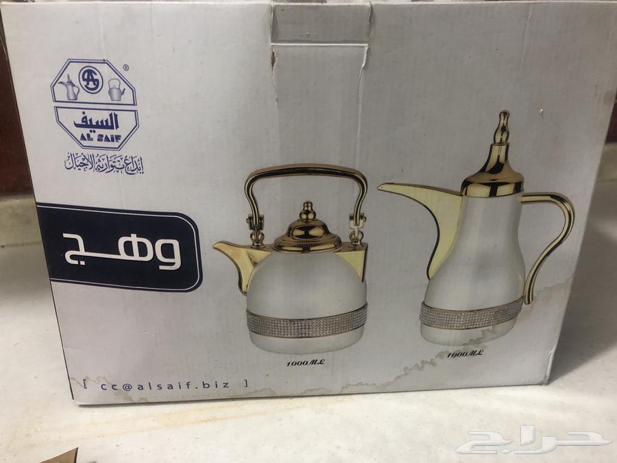 طقم مخفض شاي قهوة أبيض64624646450691110