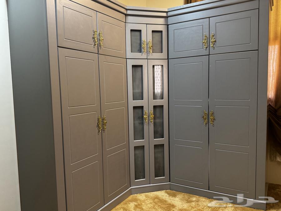 دولاب زاويه للملابس مافيه اي عيب64620129824001110