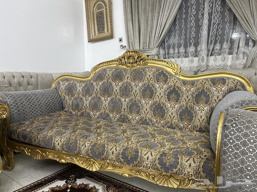 كنب كلاسيكي للبيع سبع اشخاص64623293871489111