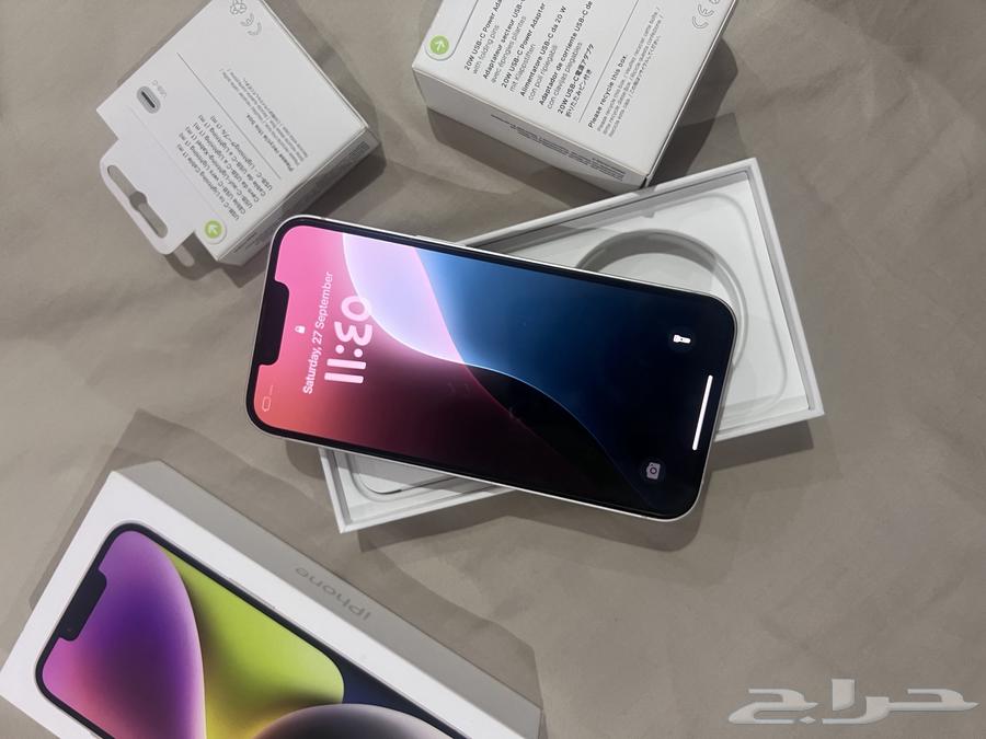 ايفون 14 العادي نظيف جدا64618140364163110