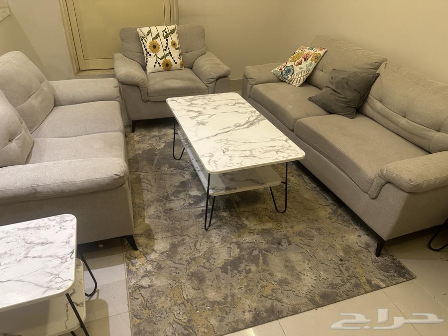 Used Majlis with 3 Tables and Carpet64617750276994111