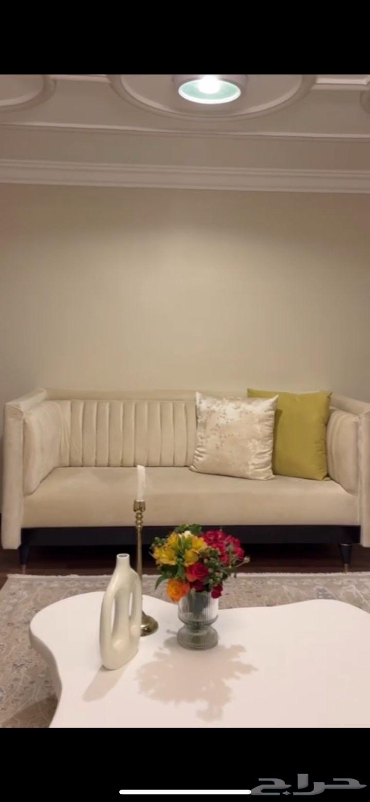 كنب 3 قطع مخمل نظيف سبب البيع تغيير64617589658497111