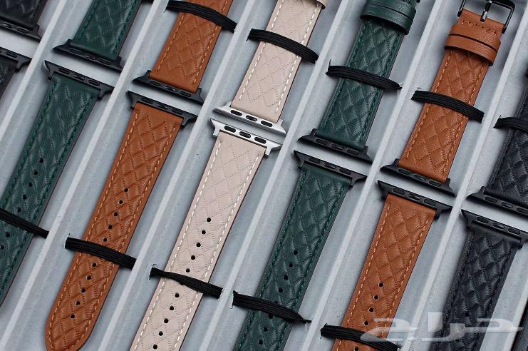 اساور ساعة ابل - جلد طبيعي64617050577539112