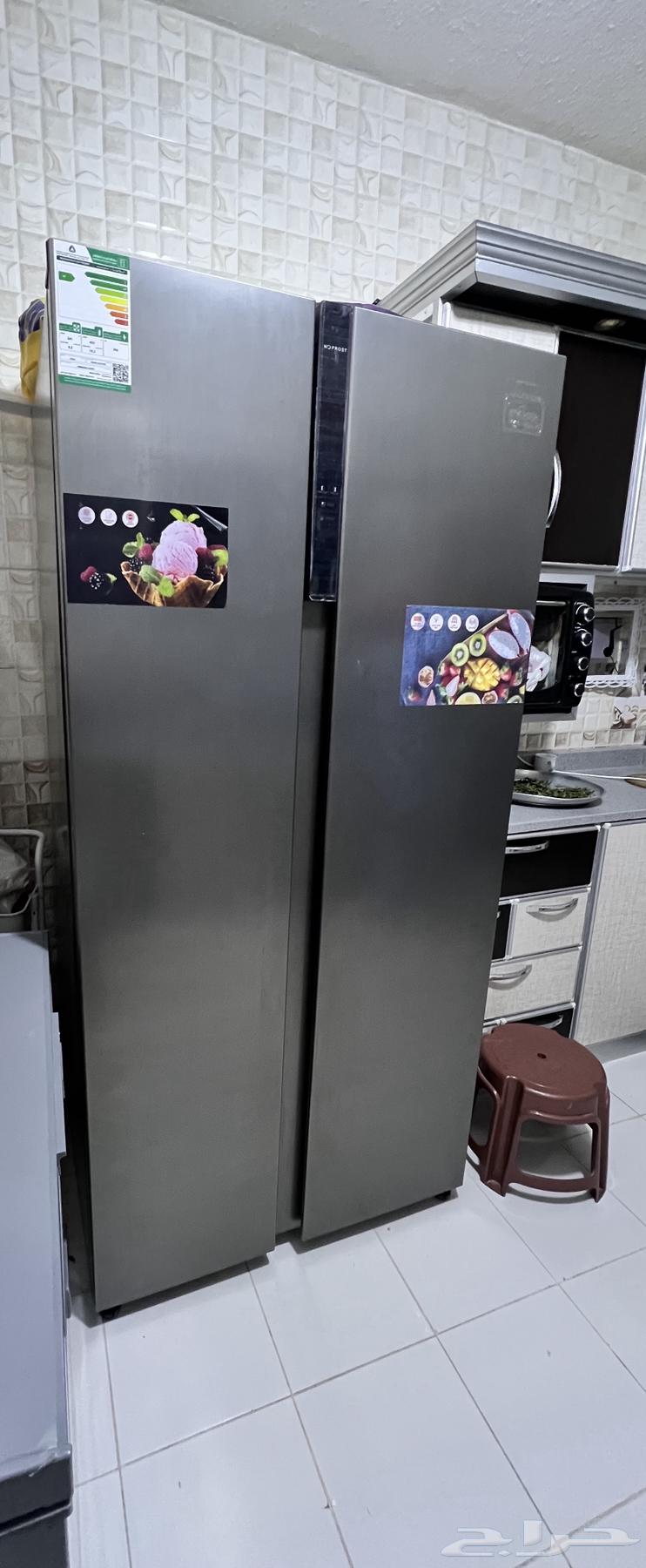 ثلاجه سعرها 2700من المنيع والبيع2500استخدام شهرين64622550450691110