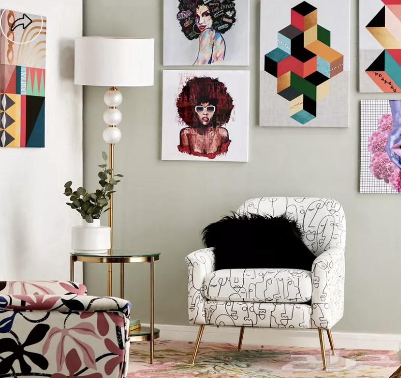 للبيع   كرسي كنبة فردي من هوم سنتر64625075174913113