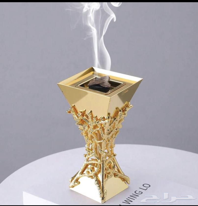 للبيع مبخره لون ذهبي جديده64624168652162110