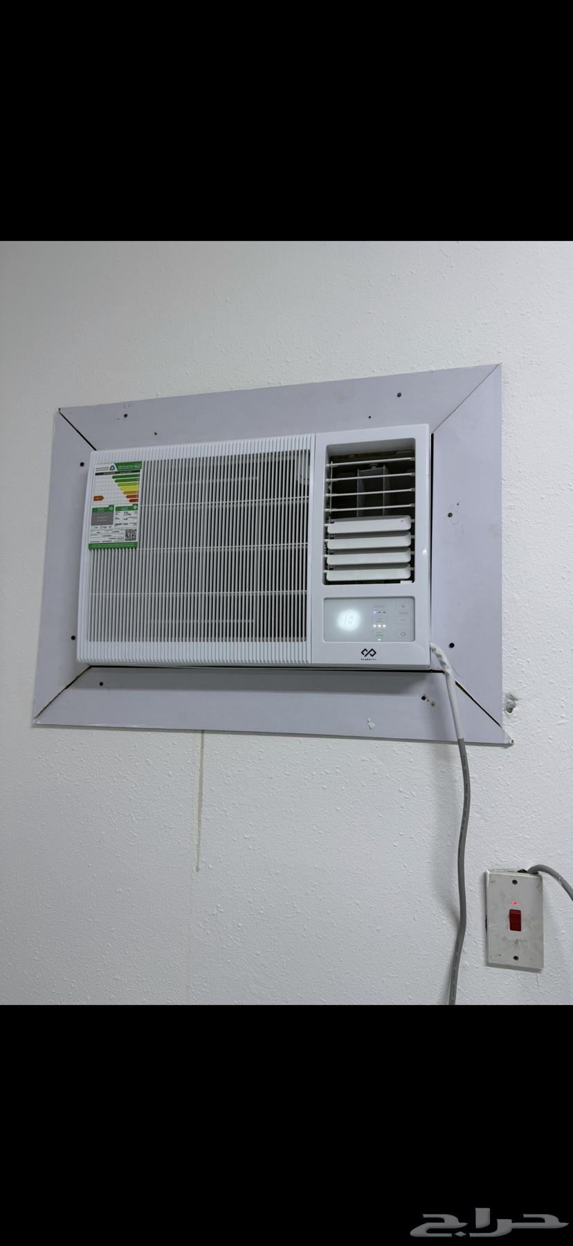 مكيف شباك كلاس برو 17200 وحده بارد بريموت جديد ما كمل سنه64624413416449111