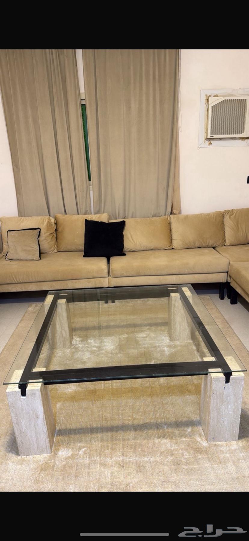 Used Sofa and New Table, Selling Price 900 L.E., Only Serious Buyers Contact64622812238978113