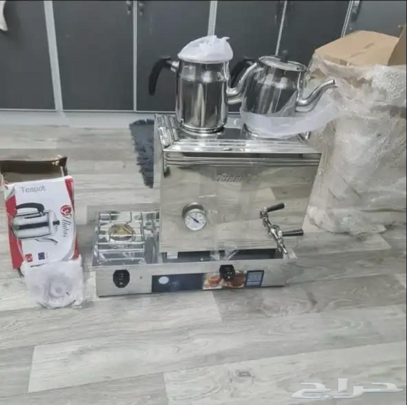 مكينة بخار شاهي وقهوة (غاز وليست كهرب)64622178661506110
