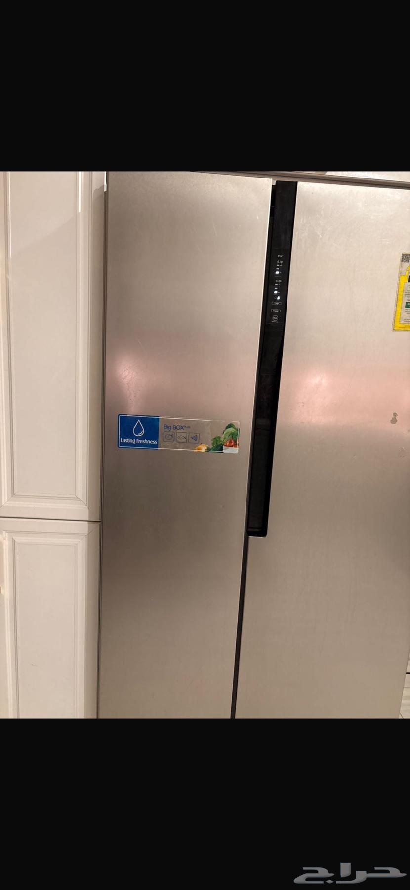 ثلاجة بابين نظيفة اخت الجديدة64622712646657112