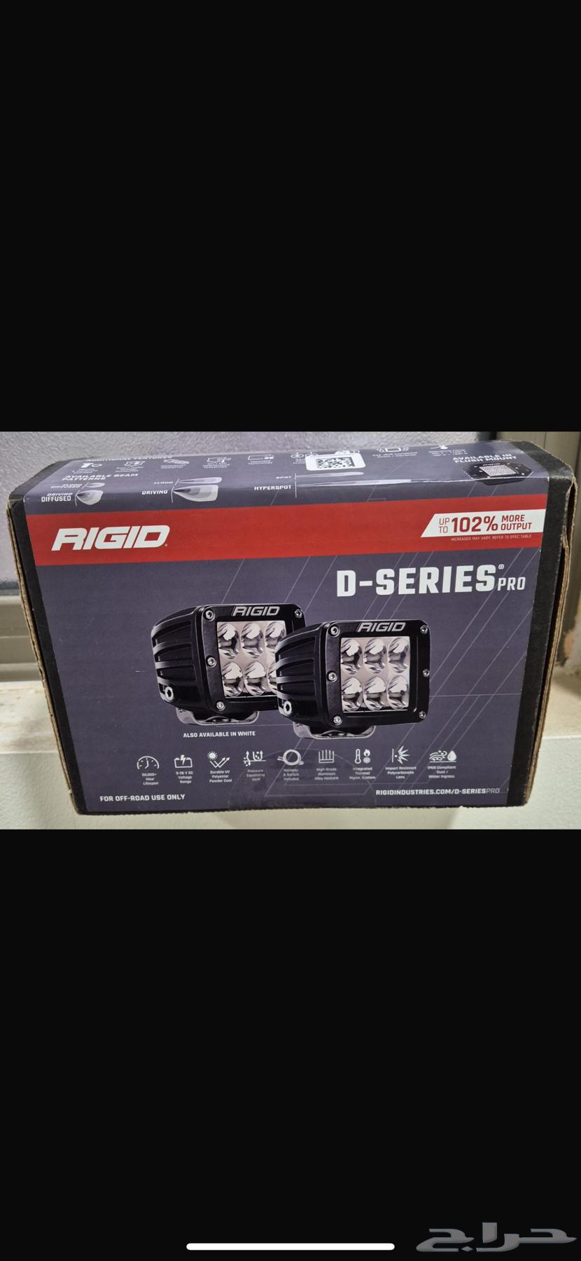 كشاف LED D-SERIES PRO ضوء قياده من Rigid new64622612888577111