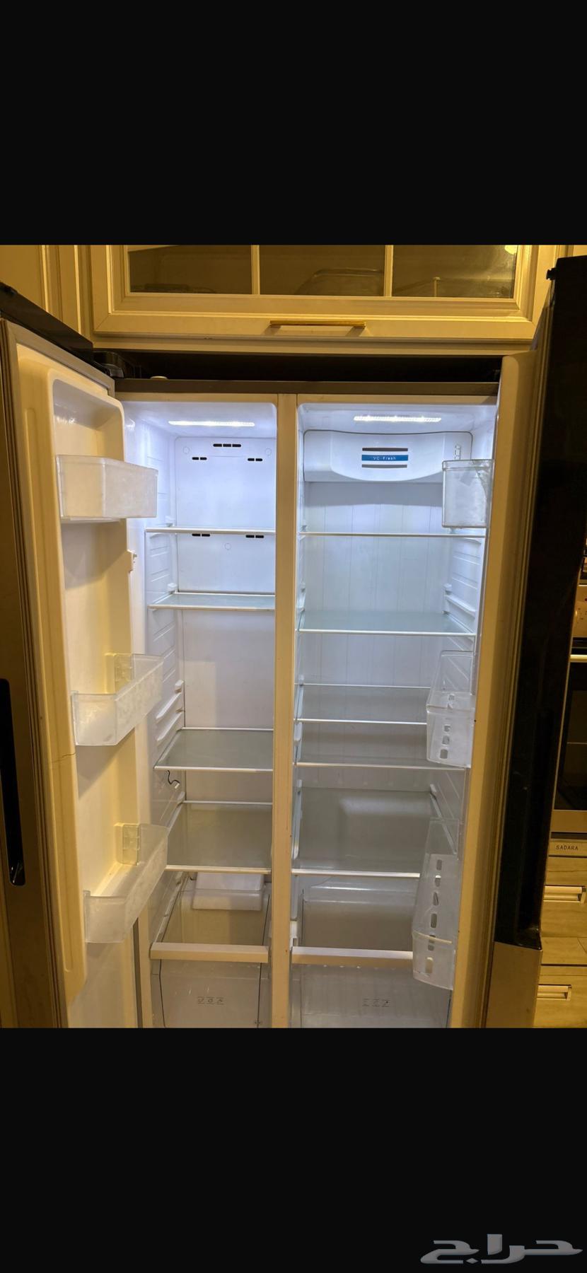 ثلاجة بابين نظيفة اخت الجديدة64622712646657114
