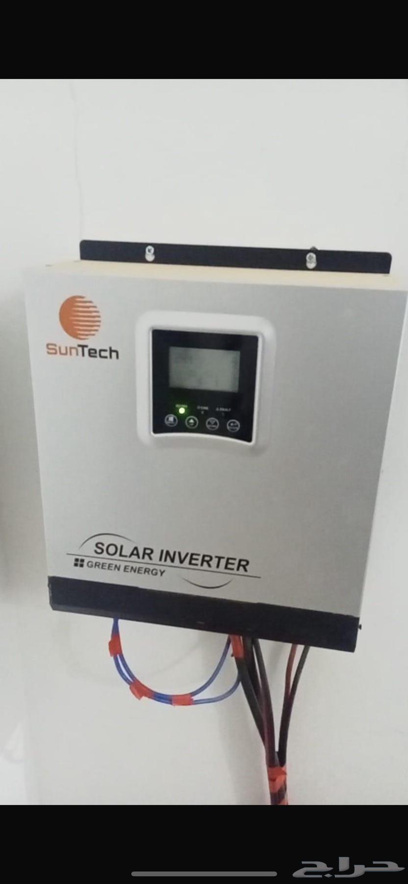 محول الطاقة الشمسيه 3 كيلو أبي تي في مع البطاريات64624695464065110