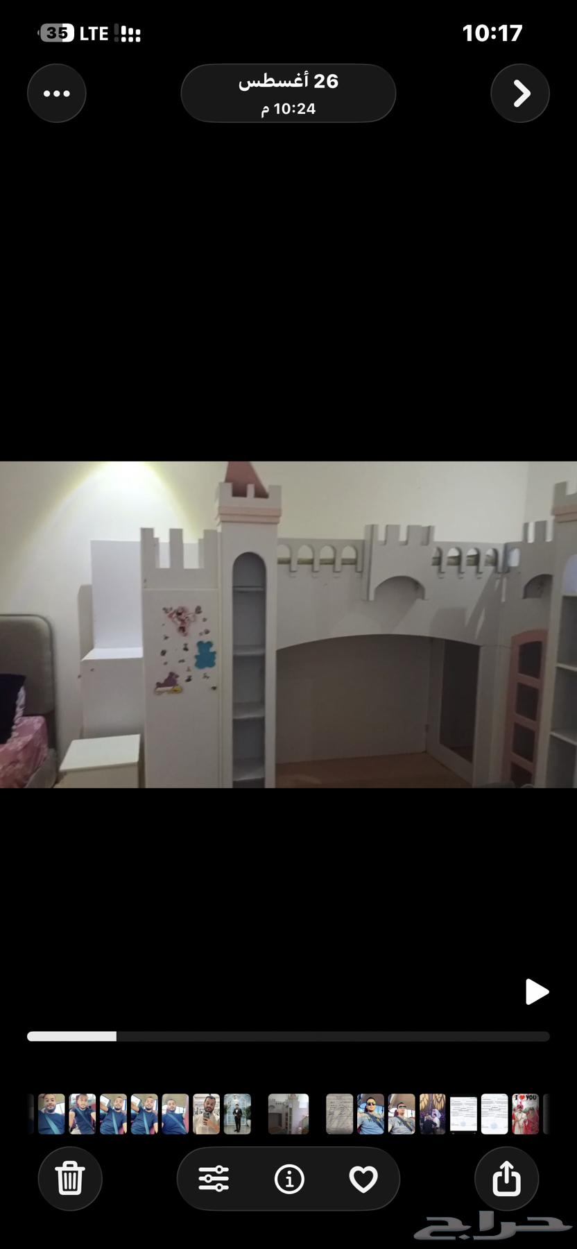 غرفه اطفال كامله دورين تم تعديل السعر من 650 الي 550 ريال64625429531267112