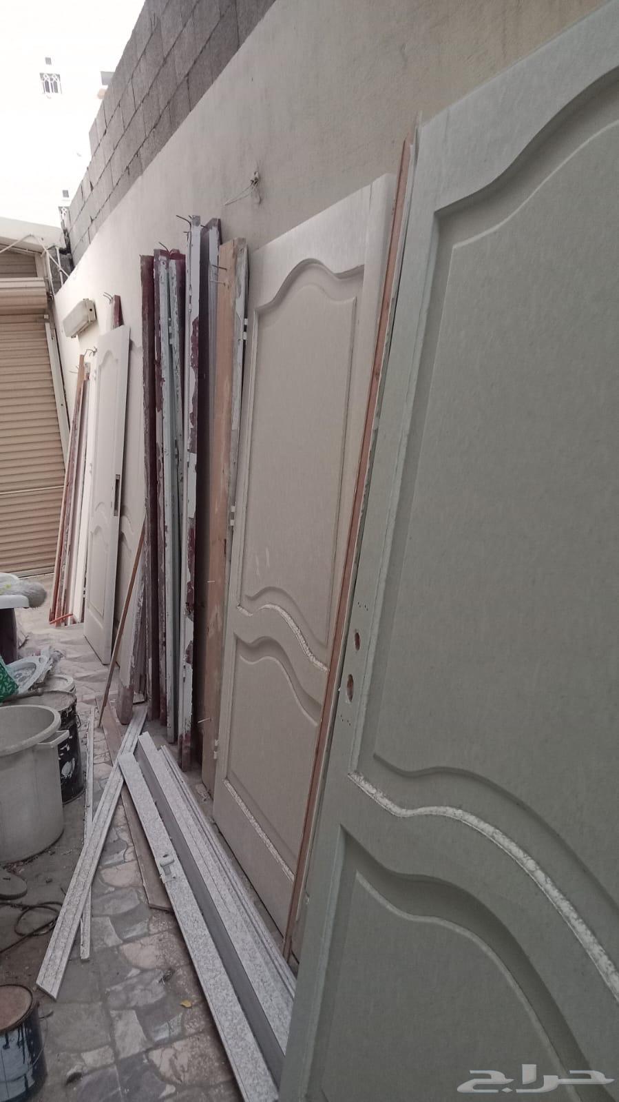 أبواب خشب مستعمله للبيع في جدة حالة ممتاز جدا ( لم تستعمل )64624046156291112